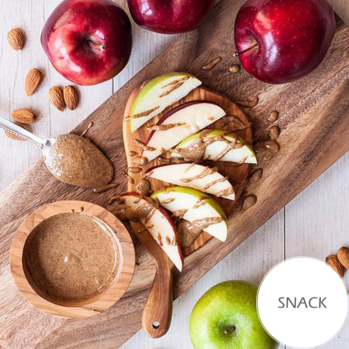 NvN Almond Butter and Sliced Apples